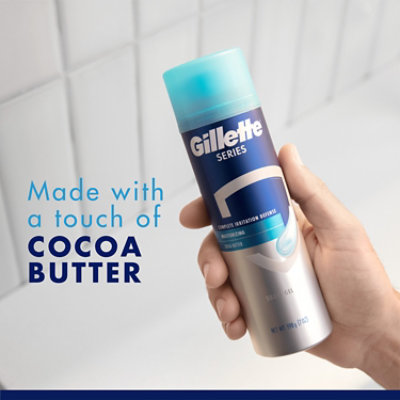 Gillette Series Moisturizing Shave Gel for Men with Cocoa Butter - 7 Oz - Image 3