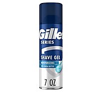 Gillette Series Moisturizing Shave Gel for Men with Cocoa Butter - 7 Oz