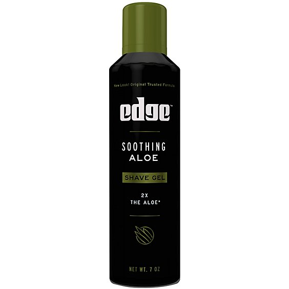 Edge For Men Soothing Aloe Shave Gel - 7 Oz