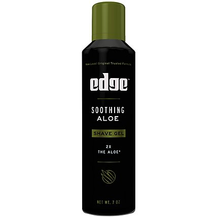 Edge For Men Soothing Aloe Shave Gel - 7 Oz - Image 1
