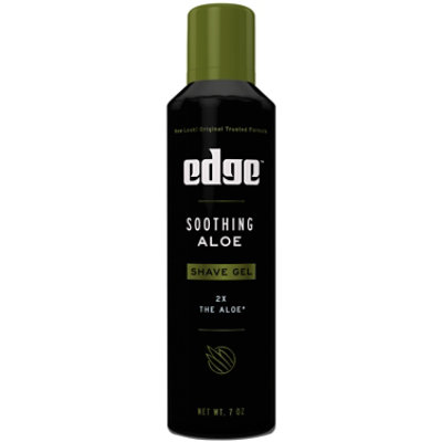 Edge For Men Soothing Aloe Shave Gel - 7 Oz