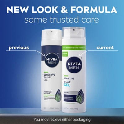 NIVEA MEN Sensitive Gel Shaving - 7 Oz - Image 2