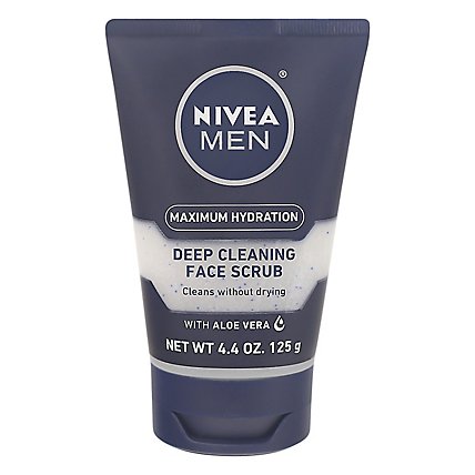 NIVEA MEN Maximum Hydration Deep Cleaning Face Scrub - 4.4 Oz - Image 3