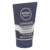 NIVEA MEN Maximum Hydration Deep Cleaning Face Scrub - 4.4 Oz - Image 2
