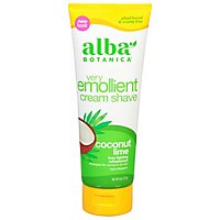 Alba Botanica Moisturizing Coconut Lime Shave Cream - 8 Fl. Oz. - Image 1