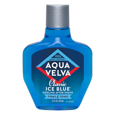 Aqua Velva After Shave Ice Blue Cooling Classic - 3.5 Oz - Image 3