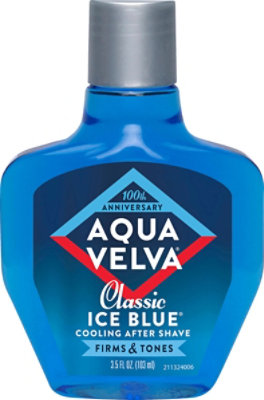 Aqua Velva After Shave Ice Blue Cooling Classic - 3.5 Oz - Image 2