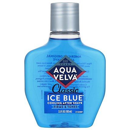Aqua Velva After Shave Ice Blue Cooling Classic - 3.5 Oz - Image 1