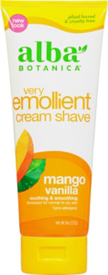 Alba Botanica Moisturizing Mango Vanilla Shave Cream - 8 Fl. Oz. - Image 2