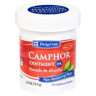 De La Cruz Pomada De Alcanfor - 2.5 Oz - Image 1