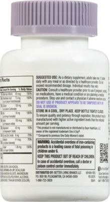 Signature Select/Care One Daily Womens Formula Dietary Supplement Tablet - 100 Count - Image 5