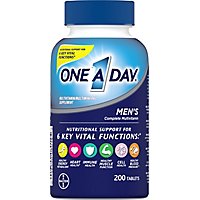 One A Day Multivitamin Mens Health Formula - 200 Count - Image 2