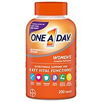 One A Day Womens Multivitamin/Multimineral Tablets Womens Formula - 200 Count - Image 3