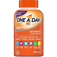 One A Day Womens Multivitamin/Multimineral Tablets Womens Formula - 200 Count - Image 2