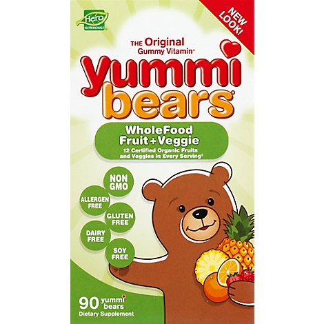 Yummi Bears Chewable Supplement - 60 Count