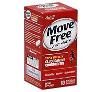 Schiff Move Free Advanced Dietary Supplement with Glucosamine Chondroitin - 80 Count