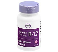 Signature Care Vitamin B12 500mcg Dietary Supplement Tablet - 100 Count