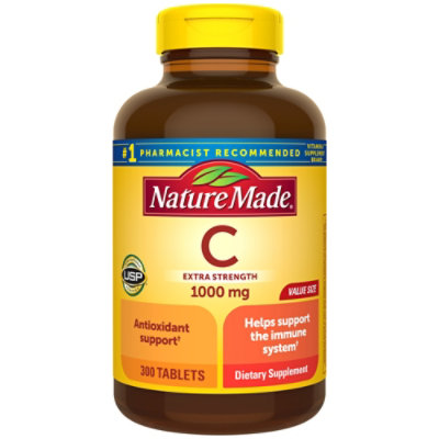 Nature Made Vitamin C Tabs 1000 Mg - 300 Count