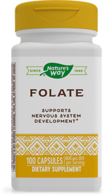 Natway Folic Acid 800mcg - 100 Count - Image 1