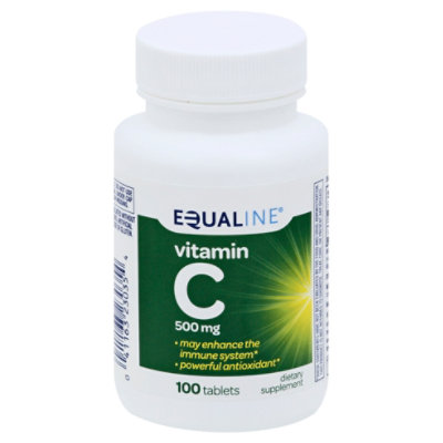 Signature Care Vitamin C 500mg Dietary Supplement Tablet - 100 Count