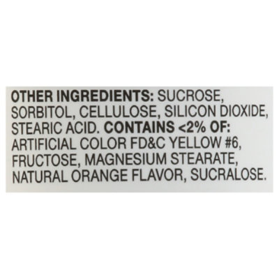 Signature Select/Care Vitamin C 500mg Orange Chewable Dietary Supplement Tablet - 100 Count - Image 3
