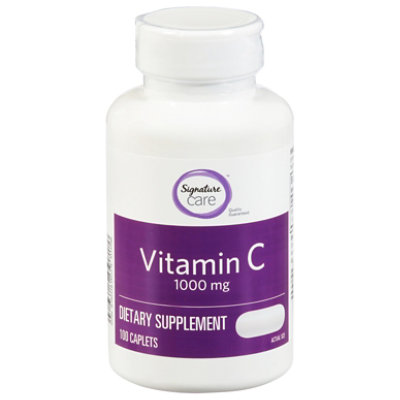 Signature Select/Care Vitamin C 1000mg Dietary Supplement Tablet - 100 Count - Image 3