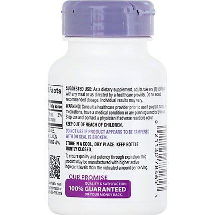 Signature Care Potassium Gluconate 99mg Dietary Supplement Caplets - 100 Count - Image 5