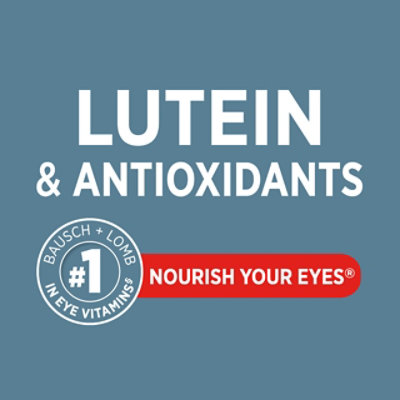 Bausch + Lomb Ocuvite Eye Vitamin & Mineral Supplement Tablets with Lutein - 120 Count