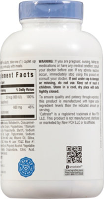 Signature Select/Care Calcium 600mg With Vitamin D3 800IU Dietary Supplement Tablet - 500 Count - Image 4