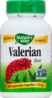 Nature's Way Valerian Root 530 mg Capsules - 100 Count - Image 2