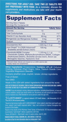 Osteo Bi-Flex Dietary Supplement Joint Shield Triple Strength Coated Tablets - 120 Count - Image 4