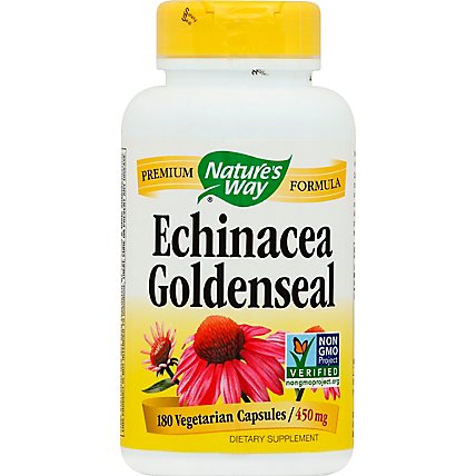 Naturalife Echinacea Goldenseal - 180 Count - Image 2