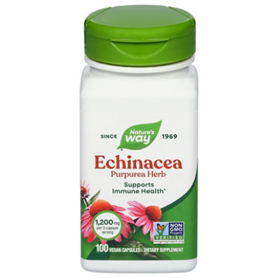 Natures Way Og Echinacea Herb - 100 Count - Image 2