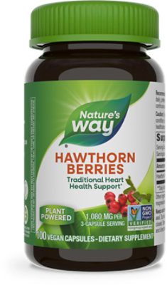 Natures Way Hawthorn Tablets - 100 Count - Albertsons