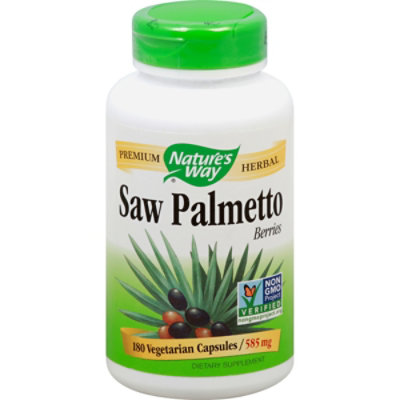 Natures Way Palmetto Herb - 180 Count - Image 3