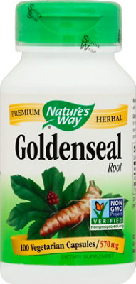 Natures Way Goldenseal Root - 100 Count - Image 2