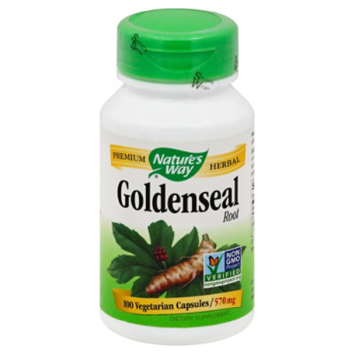 Natures Way Goldenseal Root - 100 Count - Image 1