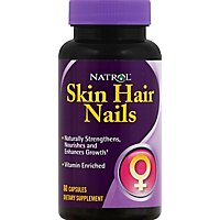 Natrol Skin Hair Nails - 60 Count - Image 2