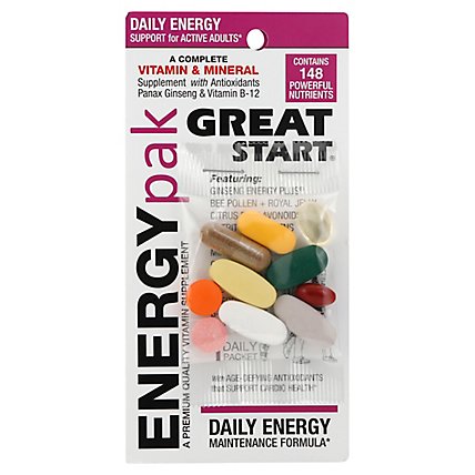 Great Start Daily Vitamin Packets - Each - Image 1