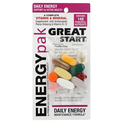 Great Start Daily Vitamin Packets - Each