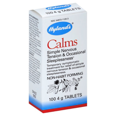 Hylands Calms Tablets - 100 Count