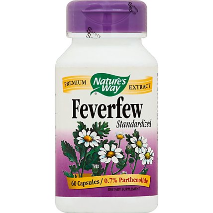 Natures Way St Ext Feverfew - 60 Count - Image 2