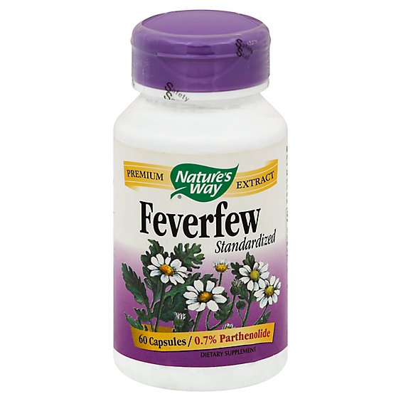 Natures Way St Ext Feverfew - 60 Count