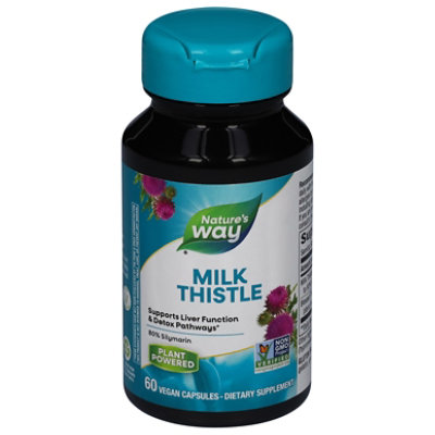 Natures Way Milk Thistle - 60 Count