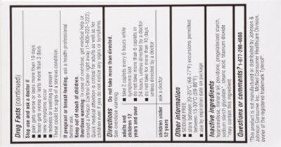 Signature Select/Care Pain Relief Caplet Acetaminophen 500 mg Aspirin Free Extra Strength - 250 Count - Image 5