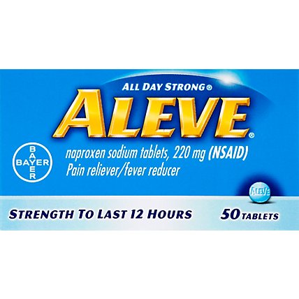 Aleve Naproxen Sodium Tablets - 50 Count - Image 2
