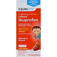 Signature Care Ibuprofen Pain Reliever Fever Reducer Infant Berry 50mg /1.25ml Berry - 1 Fl. Oz.