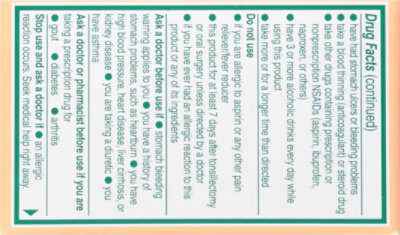 Bayer Aspirin Tablets 81mg Low Dose Chewable Orange Flavored - 36 Count - Image 5