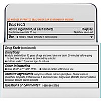 Unisom SleepTabs Nighttime Sleep-Aid 25 mg Tablets - 32 Count - Image 5