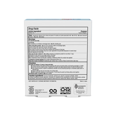Icy Hot Medicated Patch Back And Large Areas - 5 Count - Image 2
